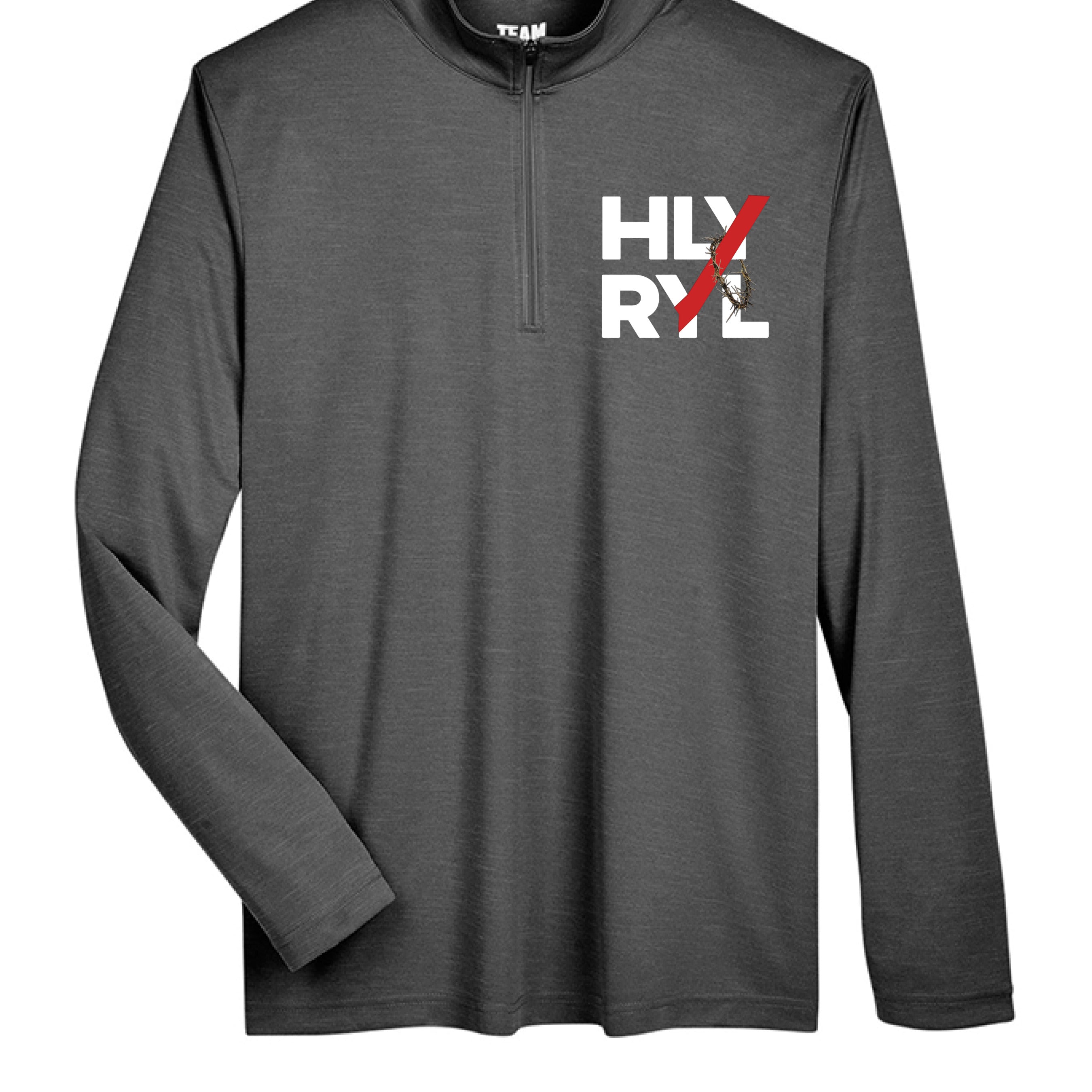 BLACK HEATHER - FRONT