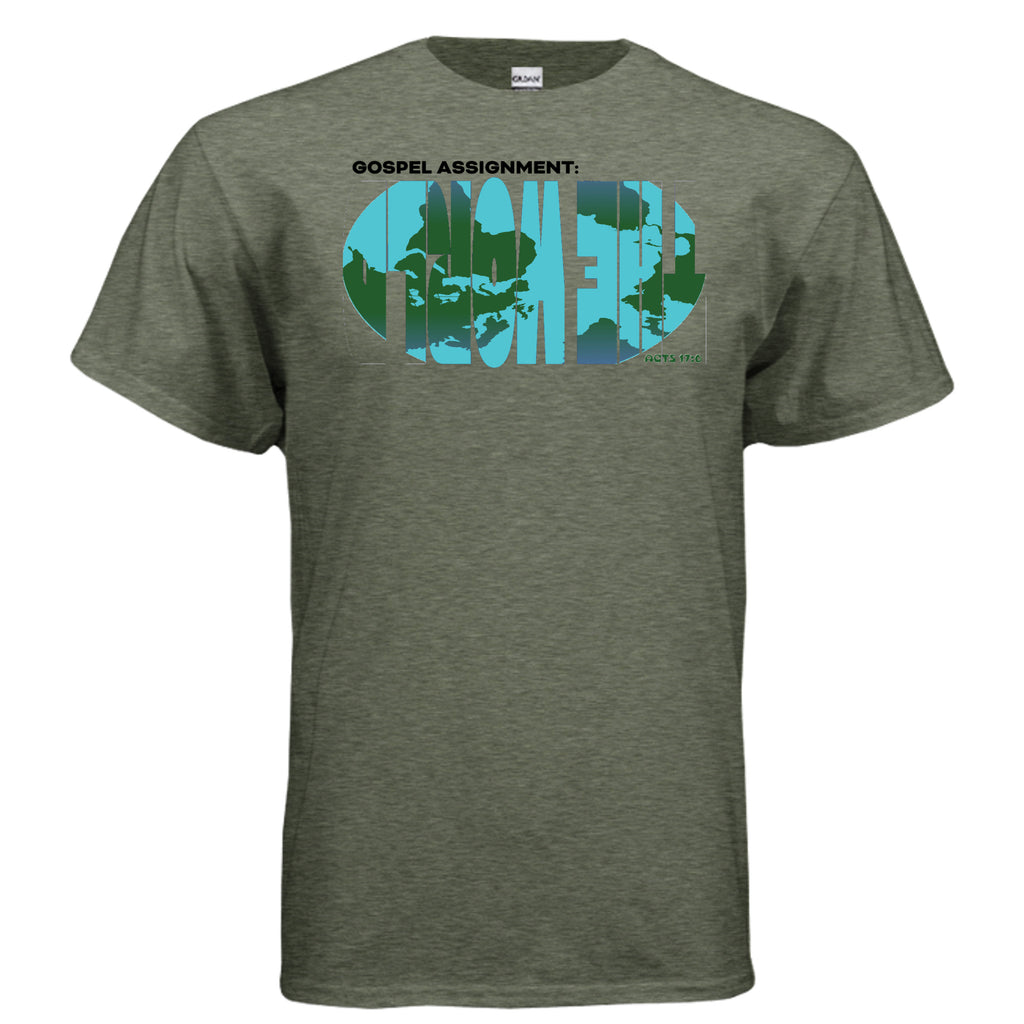 HEATHER MILITARY GREEN - G500 - FRONT